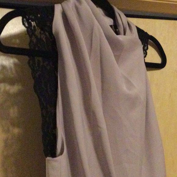 Reiss Kita Lace Back Jumpsuit, Ash - Picture 5 of 14